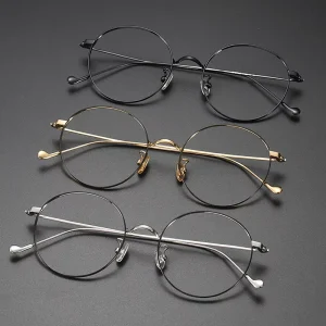 CS 8756 Fashion Japanese Design Custom logo Women Luxury Round Optical Glasses Eye Glass Eyeglass Frames Eyeframes