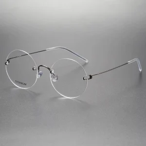CS356 High Quality Rimless Frames Spectacles Optical Eye Glass Glasses for Men and Woman