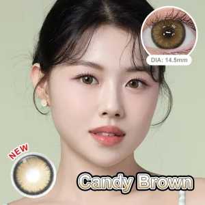 Candy Brown Colored Contact Lenses
