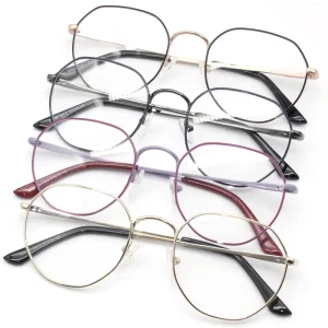 Candy-Color Metal Optical Eyeglass Frames for Men and Women