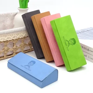 Cartoon Pattern Portable Semi-Rigid Eyeglass and Sunglasses Case