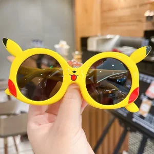 Cartoon Sunglasses with Lightweight PC Frame, Polarized UV400 Lenses for Kids