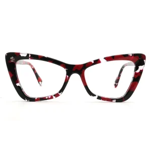 Cat 50 Full Rim Acetate Combination Optical Frame