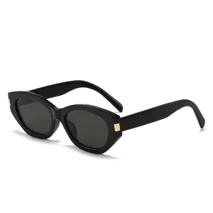 Cat-Eye Butterfly-Shape UV400 Full-Frame Non-Polarized Sunglasses, Unisex