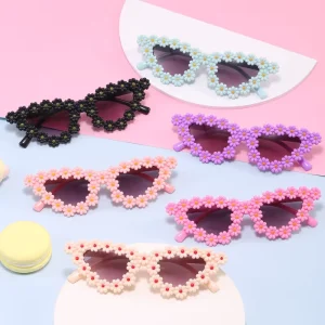 Cat-Eye Children’s Sunglasses UV400 Protection Outdoor Shades for Babies Unisex