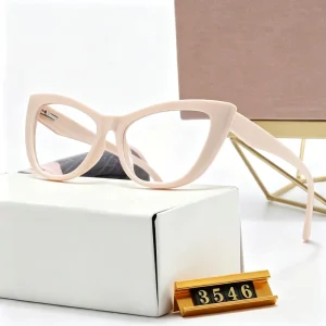 Cat Eye Eyeglasses Frames for Women Plain Lens Optical Frame