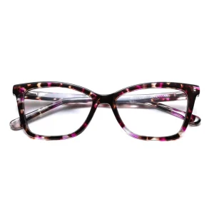 Cat Eye Fashion Women’s Eyeglasses Frames Eyewear Myoptic Spectacle Optical Acetate Frames with Spring Hinge Custom Brand