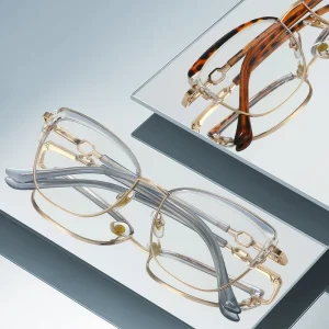 Cat Eye Leopard Print Anti Blue Light Eyeglass Frame