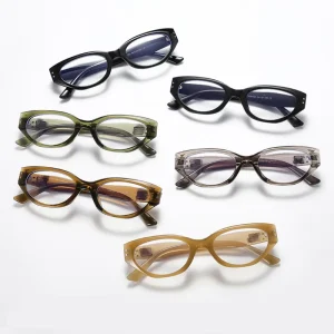 Cat Eye Optical Frame Glasses Fashion TR Optical Frame New Attractive Glasses in Stock for Women and Men