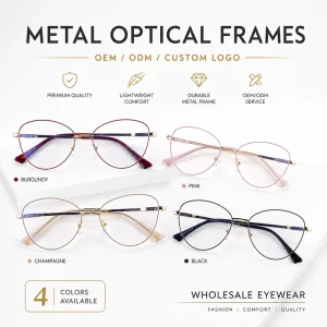 Cat Eye Ultralight Ready Prescription Optical Frames Anti Blue Light Eyeglasses Manufacturers