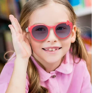 Children Sunglasses Girls Bowknot Eyewear Square Kids Party Sun Glasses Fashion Child Sunglasses
