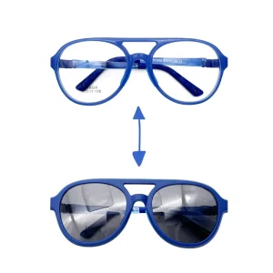 Children’s Clip-On Optical Frames, Soft Silicone Flexible