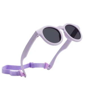 Children’s Colorful Flexible Lightweight TPEE Round Polarized Sunglasses
