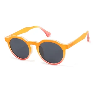 Children’s Flexible Lightweight TR90 Round Polarized Foldable Sunglasses