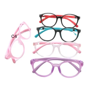 Children’s Silicone Optical Eyeglass Frames for Boys and Girls