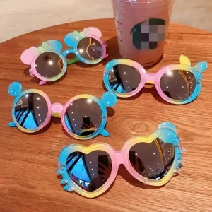 Children’s Star Cartoon Round UV400 Sunglasses