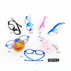 Children’s TR90 Optical Eyeglass Frames Flexible Silicone Multicolor