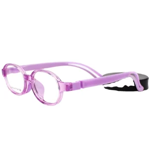 Children’s Unisex Foldable Full-Rim TR90 Blue-Light-Blocking Eyeglasses