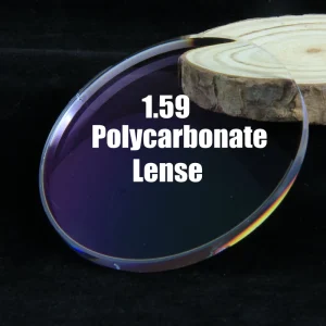 China Factory 1.59 Poly HMC PC Polycarbonate Lens Glasses Lenses AR Coating Optical Lens Ophthalmic Lenses Eye Lenses