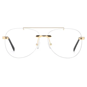 China Fashion Trendy Metal Optical Eyeglass Frames New Design Spectacles