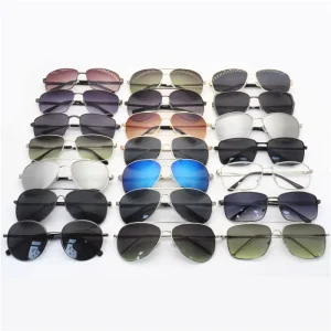 China PC Lenses Sunglasses Male Metal Driving Sunglasses for Men