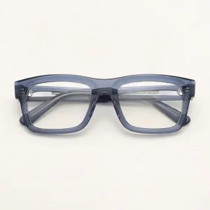 Classic Acetate Square Optical Eyeglass Frames for Men
