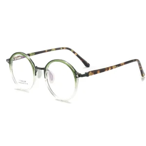 Classic Computer Style Anti-blue Light Eyeglasses Diamond Vintage Acetate Unisex