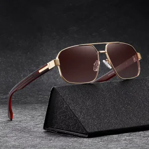 Classic Fashion Brand Sunglasses Polarized Casual Business Glasses for Outdoor Sports Travel Driving & Fishing Metal Frame