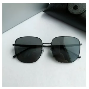 Classic Fashion High End Oversized Rectangle Sunglasses Men Women Driving Sun Glasses Designer Metal Frame Shades Sunglasses