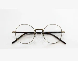 Classic Full-Rim Pure Titanium Lightweight Unisex Reading Eyeglasses Frames with Print Design