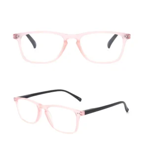 Classic Round Pins Square Reading Glasses Men and Women