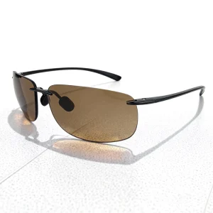 Classic Sports Rimless Sunglasses Men Women Male Driving Golf Rectangle Ultralight Frame Sun Glasses UV400 De Sol