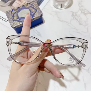 Clear-Frame Prescription Optical Eyeglasses for Girls