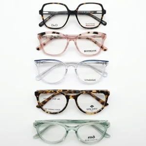Clearance Colorful Assorted Acetate Eyeglasses Frame Mix Random for Boys and Girls Kids Durable Eyewear Eye Glasses Frames