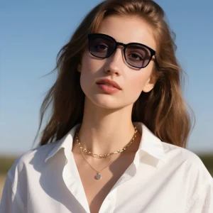 Clip-On Optical Reading Glasses Frames for Myopia, Men and Women