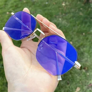 Color Changing Lenses Sunglasses Lunette Pour Homme Anti UV400 Outdoor Anti Glare