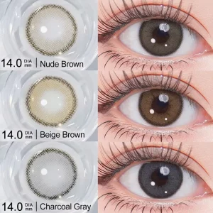 Color Contact Lens Lentilles Yearly Contact Lens for Eyes Prescription Contact Lenses Lentilles De Couleurs En Gros