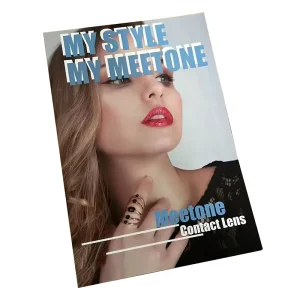 Colored Contact Lens Paper Pamphlet