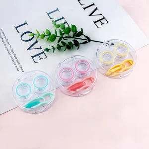 Colored Contact Lenses Complete Box Set Customized Cosmetic Contact Lens Packaging Box
