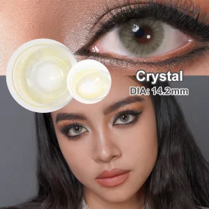 Colored Contact Lenses with Custom Logo Packaging