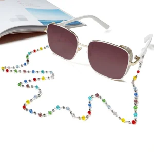 Colorful Bead Sunglasses Chain for Eyewear Retainer Eyeglasses Parts