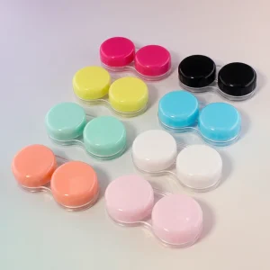 Colorful Contact Lens Case Contact Lenses Display Box Fashion Contact Lens Case Pocket Contact Lenses Case