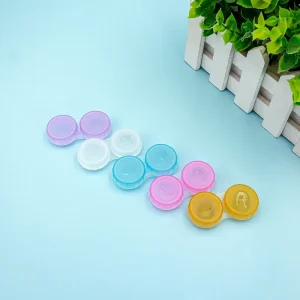 Colorful Contact Lens Case Container Box for Travel Produced by the Factory