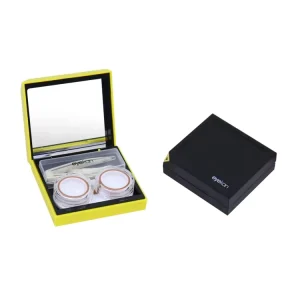 Colorful Contact Lenses Box Novelty Lens Box Contact Lenses case With Mirror