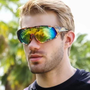 Colorful Cycling Glasses for Women and Men Fashion Outdoor Sports Sunglasses
