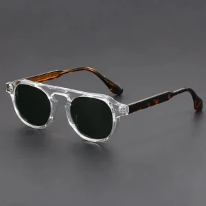 Colorful Fashion square Round Women Men Sunglasses Polarized Uv protection Gradient Lens Pc Frame Vintage Sunglasses
