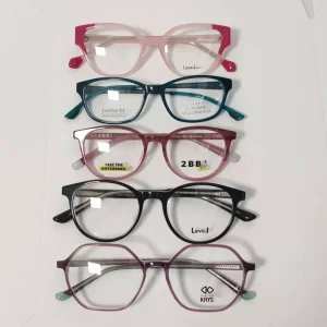 Colorful Kids Acetate Optical Frames, Cartoon Style