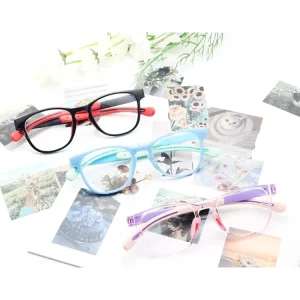 Colorful Kids Trendy Custom Logo Eyewear Non slip Sports Children Eyeglasses Frames
