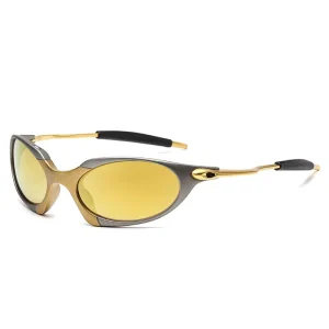 Colorful Sunglasses with UV400 Lenses and PC Frame