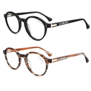 Computer Glasses Anti Blue Light Fashion Glasses for Women and Men Acetate Eyewear Frames